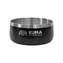 Stainless Steel Dog Bowl- Kuma 201-KM-SSDB-BK