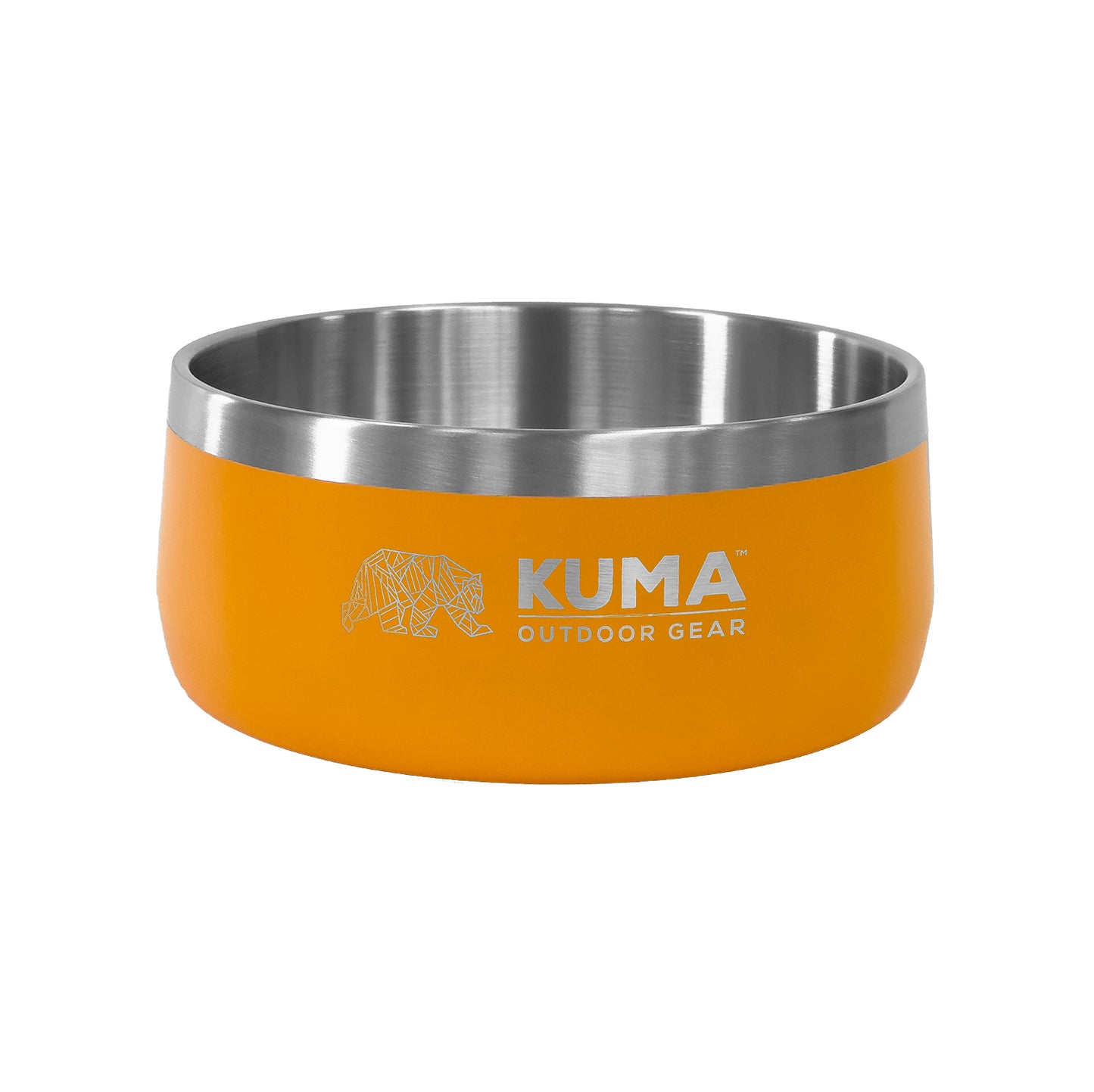Stainless Steel Dog Bowl- Kuma 201-KM-SSDB-BK