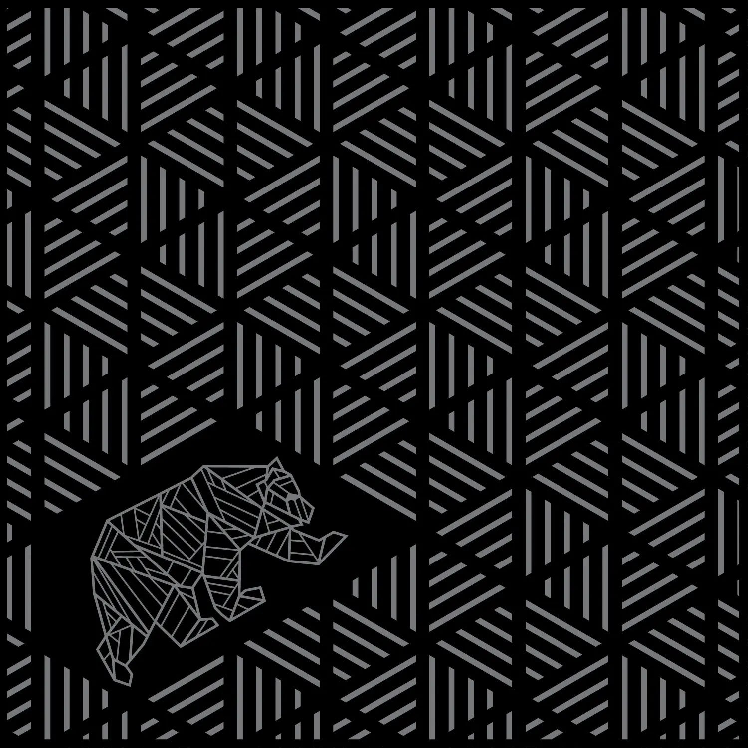Striped Peaks Outdoor Mat - Kuma 883-KM-SP-GB-9 KUMA OUTDOOR GEAR