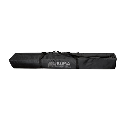 Super Bear Den Deluxe Gazebo - Red/Black - Kuma 507-KM-SBDDG-RB KUMA OUTDOOR GEAR