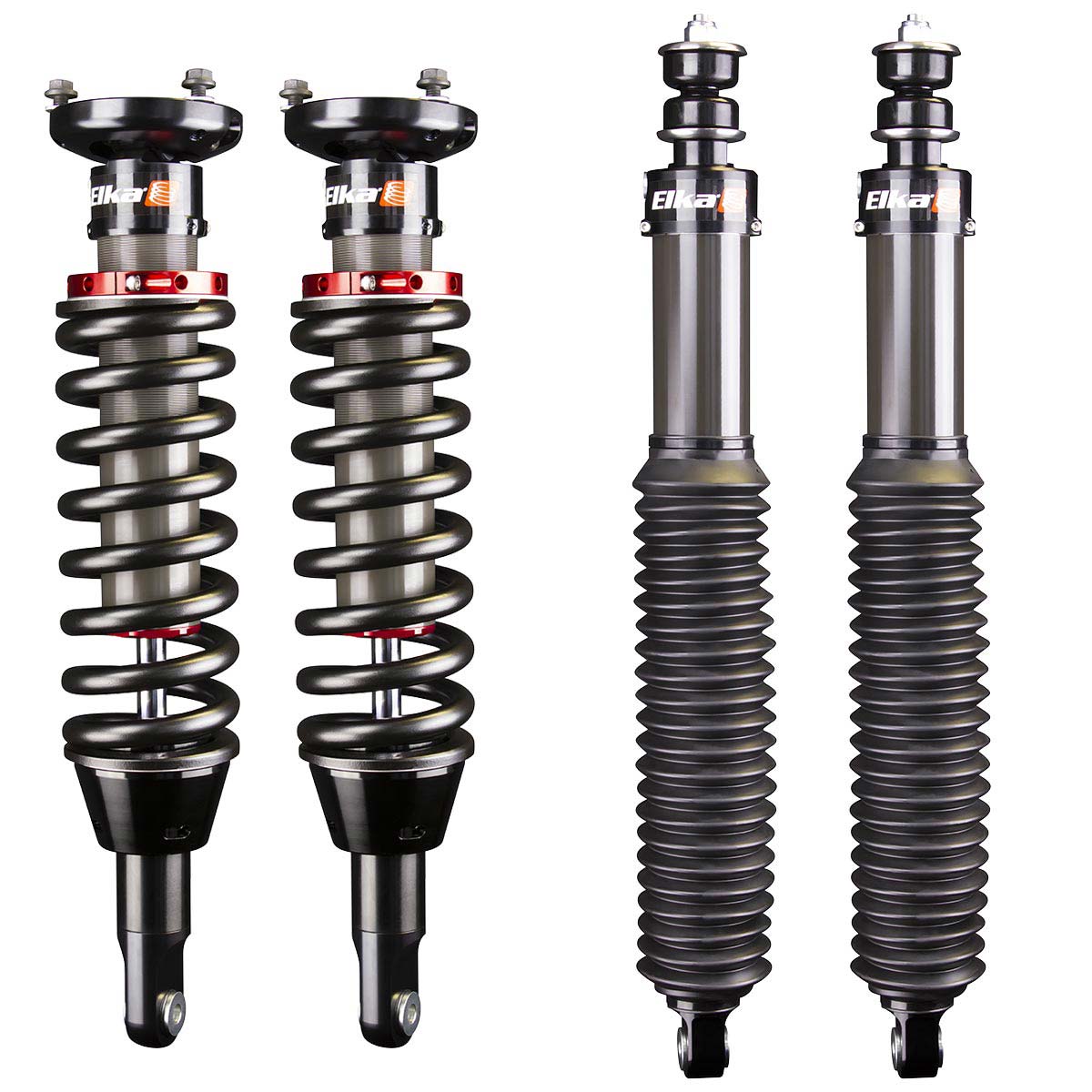 2.5 IFP Front & Rear Shocks Kit – Toyota 4Runner 2003–2024 (Non-KDSS, 0–2" Lift, Leveling) - Elka 90108
