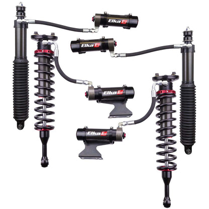 2.5 DC Reservoir Front & Rear Shocks Kit – Toyota Tundra (2007–2021, 0–2” Lift) - Elka 90039