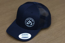 Map Offroad retro trucker cap black logo