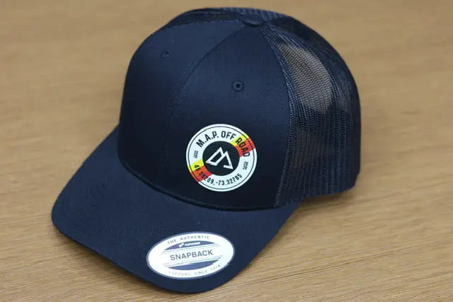 Map Offroad retro trucker cap vintage logo M.A.P. OFF ROAD