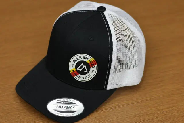 Map Offroad retro trucker cap vintage logo M.A.P. OFF ROAD