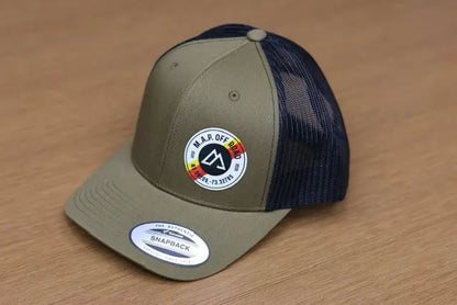 Map Offroad retro trucker cap vintage logo M.A.P. OFF ROAD