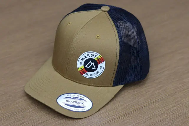 Map Offroad retro trucker cap vintage logo M.A.P. OFF ROAD