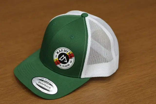 Map Offroad retro trucker cap vintage logo M.A.P. OFF ROAD