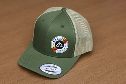 Map Offroad retro trucker cap vintage logo M.A.P. OFF ROAD
