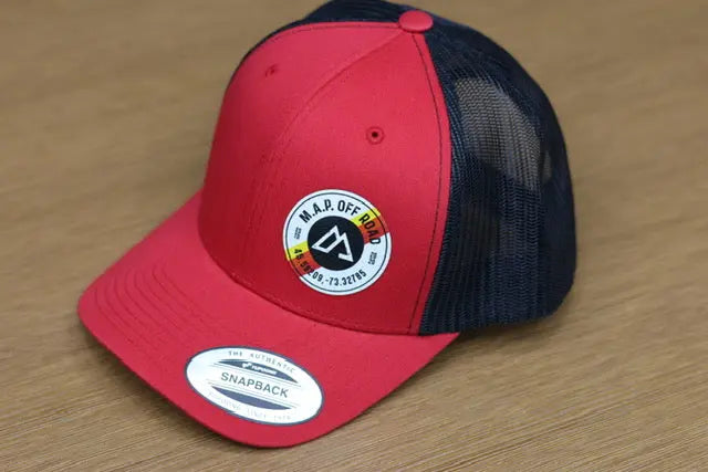 Map Offroad retro trucker cap vintage logo M.A.P. OFF ROAD