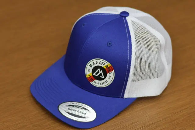 Map Offroad retro trucker cap vintage logo M.A.P. OFF ROAD
